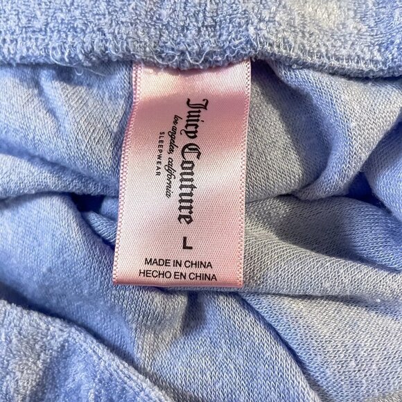 Juicy Couture Jogger Sweatpants size L Pajama Sweatpants Lavender Juicy Y2K - Picture 11 of 13